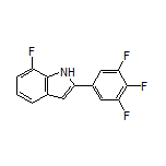 7-Fluoro-2-(3,4,5-trifluorophenyl)-1H-indole