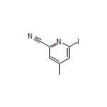 6-Iodo-4-methylpyridine-2-carbonitrile