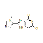 4,6-Dichloro-2-(1-methyl-1H-imidazol-5-yl)-1H-imidazo[4,5-c]pyridine