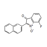 7-Fluoro-2-(naphthalen-2-yl)-3-oxo-3H-indole 1-Oxide