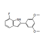 2-(3,5-Dimethoxyphenyl)-7-fluoro-1H-indole