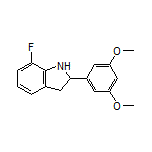 2-(3,5-Dimethoxyphenyl)-7-fluoroindoline