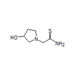 2-(3-Hydroxypyrrolidin-1-yl)ethanethioamide