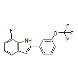 7-Fluoro-2-[3-(trifluoromethoxy)phenyl]-1H-indole