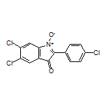 5,6-Dichloro-2-(4-chlorophenyl)-3-oxo-3H-indole 1-Oxide