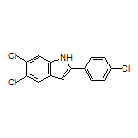 5,6-Dichloro-2-(4-chlorophenyl)-1H-indole