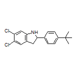 2-[4-(tert-Butyl)phenyl]-5,6-dichloroindoline