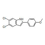 5,6-Dichloro-2-(4-methoxyphenyl)-1H-indole