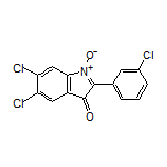 5,6-Dichloro-2-(3-chlorophenyl)-3-oxo-3H-indole 1-Oxide