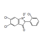 5,6-Dichloro-2-(2-chlorophenyl)-3-oxo-3H-indole 1-Oxide