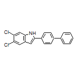 2-(4-Biphenylyl)-5,6-dichloro-1H-indole