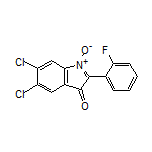 5,6-Dichloro-2-(2-fluorophenyl)-3-oxo-3H-indole 1-Oxide