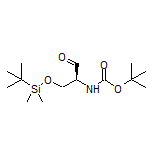 (S)-2-(Boc-amino)-3-[(tert-butyldimethylsilyl)oxy]propanal
