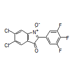 5,6-Dichloro-3-oxo-2-(3,4,5-trifluorophenyl)-3H-indole 1-Oxide
