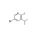 5-Bromo-2-iodo-3-isopropylpyridine