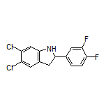 5,6-Dichloro-2-(3,4-difluorophenyl)indoline