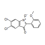 5,6-Dichloro-2-(2-methoxyphenyl)-3-oxo-3H-indole 1-Oxide