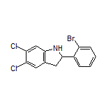 2-(2-Bromophenyl)-5,6-dichloroindoline