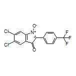 5,6-Dichloro-3-oxo-2-[4-(trifluoromethyl)phenyl]-3H-indole 1-Oxide