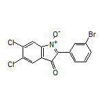 2-(3-Bromophenyl)-5,6-dichloro-3-oxo-3H-indole 1-Oxide