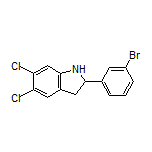 2-(3-Bromophenyl)-5,6-dichloroindoline