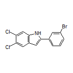 2-(3-Bromophenyl)-5,6-dichloro-1H-indole