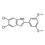 5,6-Dichloro-2-(3,5-dimethoxyphenyl)-1H-indole