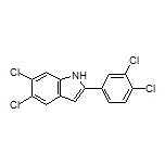 5,6-Dichloro-2-(3,4-dichlorophenyl)-1H-indole
