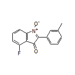 4-Fluoro-3-oxo-2-(m-tolyl)-3H-indole 1-Oxide