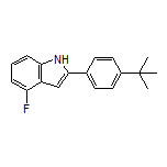 2-[4-(tert-Butyl)phenyl]-4-fluoro-1H-indole