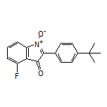 2-[4-(tert-Butyl)phenyl]-4-fluoro-3-oxo-3H-indole 1-Oxide
