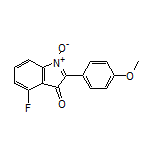 4-Fluoro-2-(4-methoxyphenyl)-3-oxo-3H-indole 1-Oxide