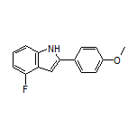 4-Fluoro-2-(4-methoxyphenyl)-1H-indole