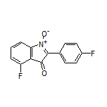 4-Fluoro-2-(4-fluorophenyl)-3-oxo-3H-indole 1-Oxide