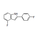 4-Fluoro-2-(4-fluorophenyl)-1H-indole