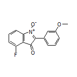 4-Fluoro-2-(3-methoxyphenyl)-3-oxo-3H-indole 1-Oxide