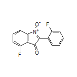 4-Fluoro-2-(2-fluorophenyl)-3-oxo-3H-indole 1-Oxide