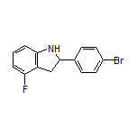 2-(4-Bromophenyl)-4-fluoroindoline