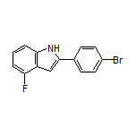 2-(4-Bromophenyl)-4-fluoro-1H-indole