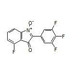 4-Fluoro-3-oxo-2-(3,4,5-trifluorophenyl)-3H-indole 1-Oxide