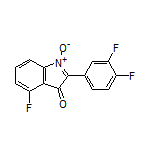 2-(3,4-Difluorophenyl)-4-fluoro-3-oxo-3H-indole 1-Oxide