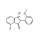 4-Fluoro-2-(2-methoxyphenyl)-3-oxo-3H-indole 1-Oxide