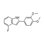 2-(3,4-Dimethoxyphenyl)-4-fluoro-1H-indole
