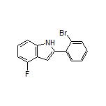 2-(2-Bromophenyl)-4-fluoro-1H-indole