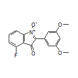 2-(3,5-Dimethoxyphenyl)-4-fluoro-3-oxo-3H-indole 1-Oxide