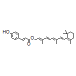 (E)-(2E,4E,6E,8E)-3,7-Dimethyl-9-(2,6,6-trimethylcyclohex-1-en-1-yl)nona-2,4,6,8-tetraen-1-yl 3-(4-Hydroxyphenyl)acrylate