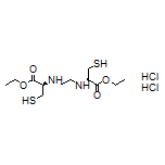 Diethyl (2R,2’R)-2,2’-[Ethane-1,2-diylbis(azanediyl)]bis(3-mercaptopropanoate) Dihydrochloride