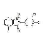 2-(3,4-Dichlorophenyl)-4-fluoro-3-oxo-3H-indole 1-Oxide