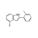 4-Fluoro-2-(o-tolyl)-1H-indole