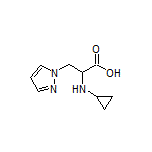 2-(Cyclopropylamino)-3-(1H-pyrazol-1-yl)propanoic Acid